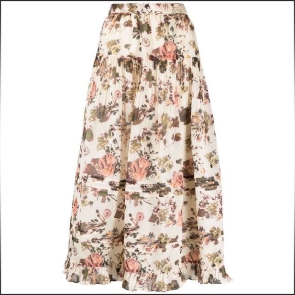 Last time in here!! ULLA JOHNSON Eugenie Skirt in Daisy - Picture 3 of 13